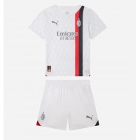 Camisa de time de futebol AC Milan Fikayo Tomori #23 Replicas 2º Equipamento Infantil 2023-24 Manga Curta (+ Calças curtas)